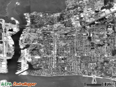 Zip code 39567 satellite photo by USGS