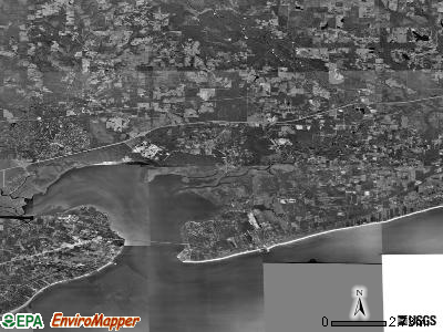 Zip code 39571 satellite photo by USGS