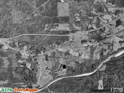 Zip code 39630 satellite photo by USGS