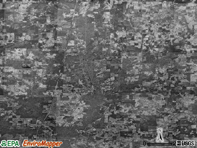 Zip code 39657 satellite photo by USGS