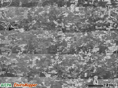 Zip code 39663 satellite photo by USGS