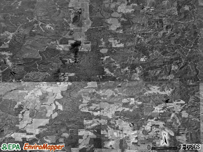 Zip code 39740 satellite photo by USGS