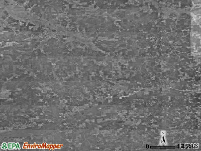 Zip code 39744 satellite photo by USGS