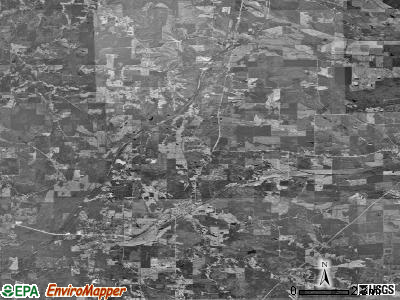 Zip code 39750 satellite photo by USGS