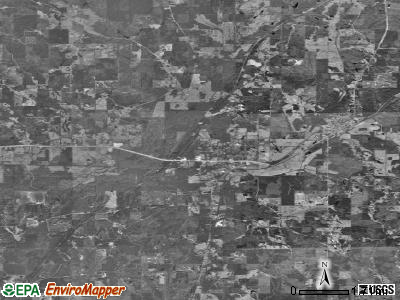 Zip code 39752 satellite photo by USGS
