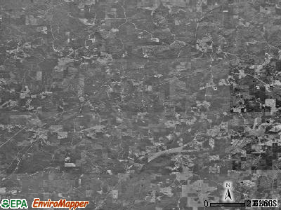 Zip code 39772 satellite photo by USGS