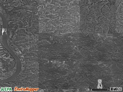 Zip code 40006 satellite photo by USGS