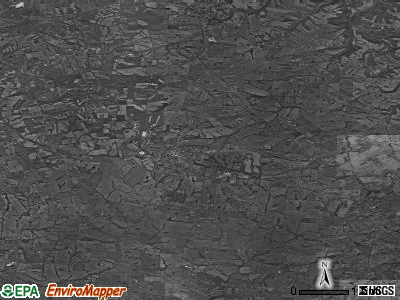 Zip code 40019 satellite photo by USGS