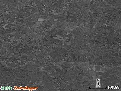 Zip code 40037 satellite photo by USGS