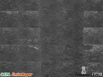 Zip code 40065 satellite photo by USGS