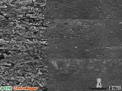 Zip code 40067 satellite photo by USGS