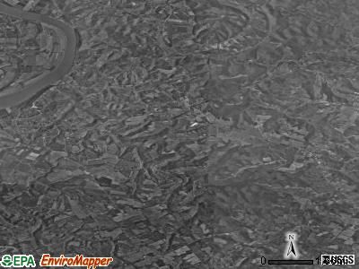 Zip code 40157 satellite photo by USGS