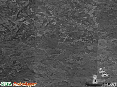 Zip code 40176 satellite photo by USGS