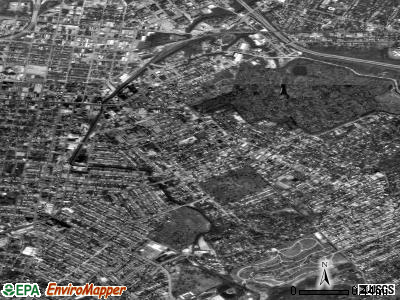 Zip code 40204 satellite photo by USGS