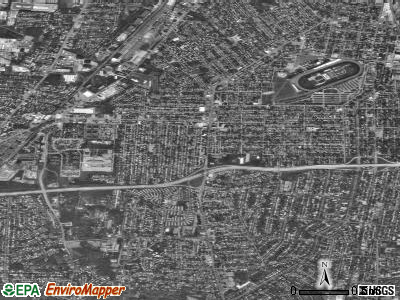 Zip code 40215 satellite photo by USGS