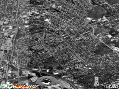 Zip code 40217 satellite photo by USGS
