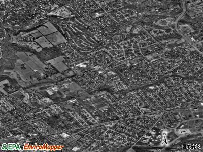 Zip code 40242 satellite photo by USGS