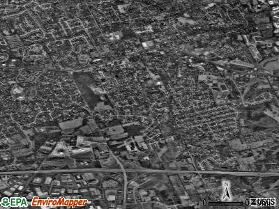 Zip code 40243 satellite photo by USGS