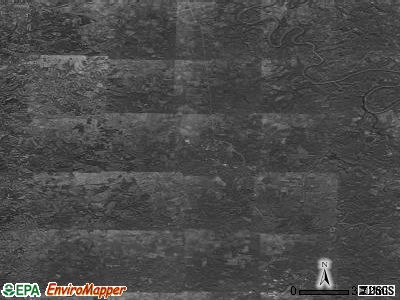 Zip code 40330 satellite photo by USGS