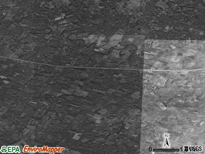 Zip code 40347 satellite photo by USGS