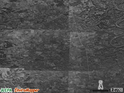 Zip code 40372 satellite photo by USGS