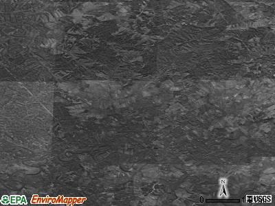 Zip code 40379 satellite photo by USGS