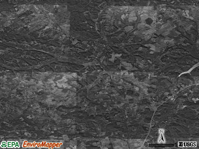 Zip code 40409 satellite photo by USGS