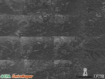 Zip code 40437 satellite photo by USGS