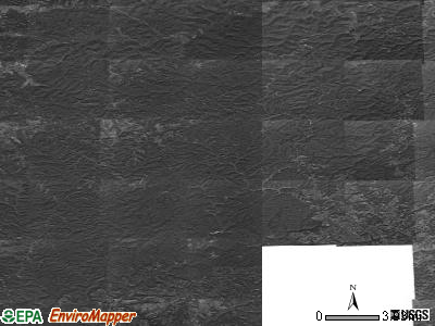 Zip code 40447 satellite photo by USGS