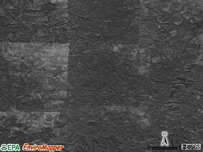 Zip code 40461 satellite photo by USGS