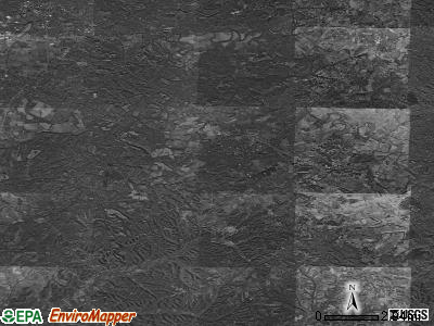 Zip code 40484 satellite photo by USGS