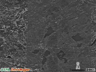 Zip code 04862 satellite photo by USGS