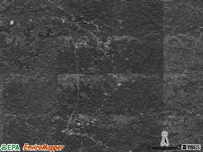 Zip code 40744 satellite photo by USGS