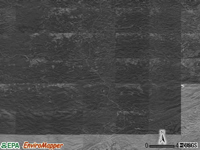 Zip code 40769 satellite photo by USGS