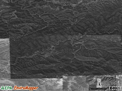 Zip code 40826 satellite photo by USGS