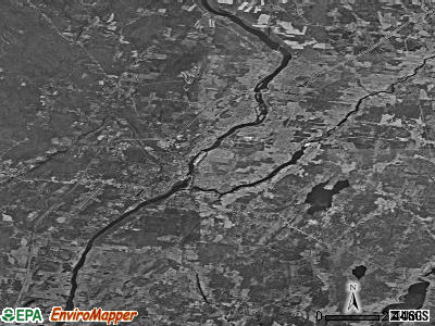 Zip code 04901 satellite photo by USGS
