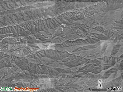 Zip code 40828 satellite photo by USGS