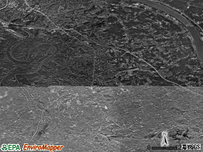 Zip code 41001 satellite photo by USGS