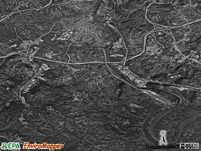 Zip code 41015 satellite photo by USGS