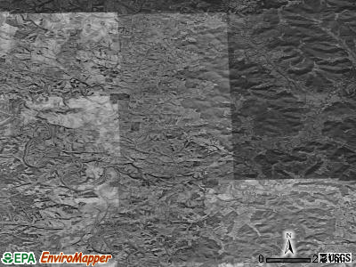Zip code 41049 satellite photo by USGS