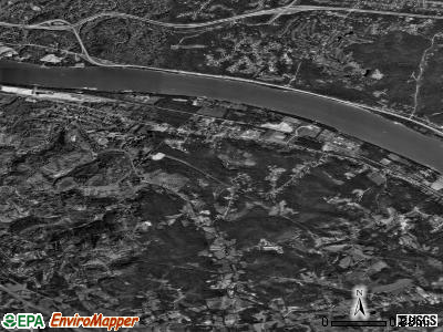 Zip code 41059 satellite photo by USGS