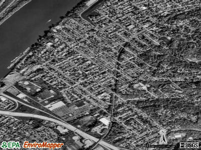 Zip code 41073 satellite photo by USGS