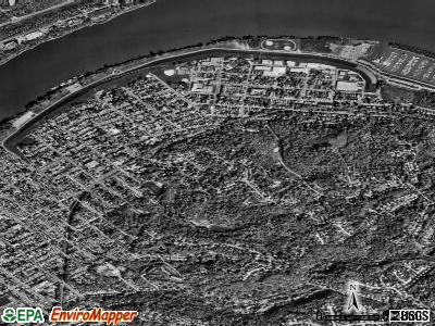 Zip code 41074 satellite photo by USGS