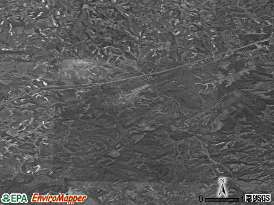 Zip code 41083 satellite photo by USGS