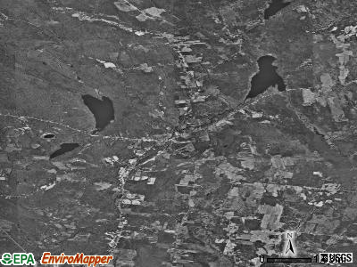Zip code 04924 satellite photo by USGS