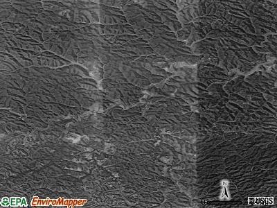 Zip code 41124 satellite photo by USGS