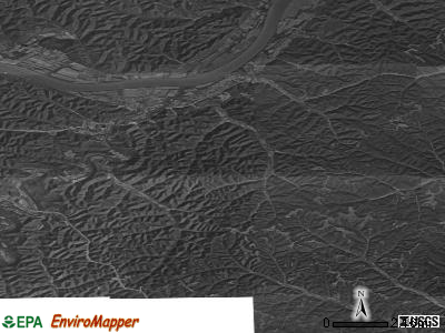 Zip code 41141 satellite photo by USGS