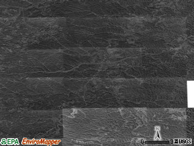 Zip code 41143 satellite photo by USGS