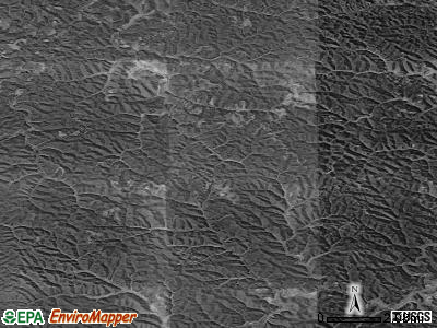 Zip code 41180 satellite photo by USGS