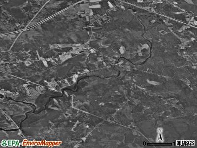 Zip code 04929 satellite photo by USGS